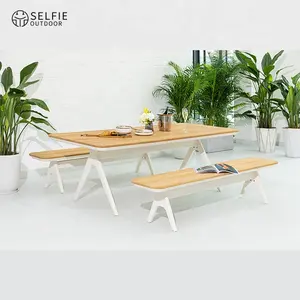 Sedie e tavoli da giardino in alluminio per esterni,