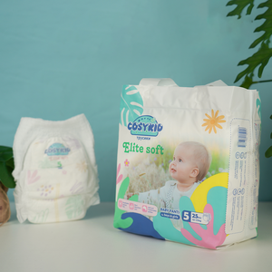 Pañales Desechables Transpirables para Bebé OEM y ODM, Pantalones con Prevención de Fugas 3D, Pañales Desechables para Bebé al por Mayor - Product Image 1