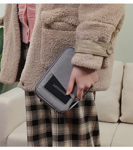 Étui de <span class=keywords><strong>voyage</strong></span> familial anti-vol avec blocage RFID, étanche, pour cartes, passeport, portefeuille, avec poignée - Product Image 6
