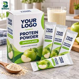Poudre de protéines avec options de conditionnement en boîte et en sachet, développement de produits nutritionnels personnalisés et fourniture OEM - Product Image 1