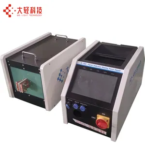 Máquina de calefacción de inducción de alta frecuencia, horno de fundición de metal, 30KW, China