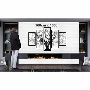 <span class=keywords><strong>Arbre</strong></span> <span class=keywords><strong>de</strong></span> <span class=keywords><strong>Vie</strong></span> Décor Nordique WJD53 Tableau Mural Salon Métal Art Décoration <span class=keywords><strong>Murale</strong></span> - Product Image 3