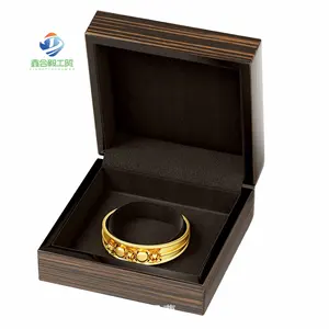 Nuevo anillo collar pulsera regalo de boda embalaje caja de joyería de madera conjunto embalaje de joyería