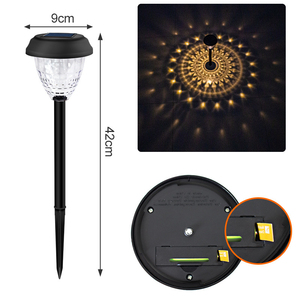 Nueva Lámpara Solar para Caminos, Resistente al Agua IP44, para Jardín, Exteriores, Paisajes y Patios - Product Image 2