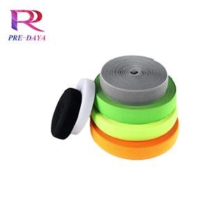 Wholesale Customization Knitted Elastic <strong>Hook</strong> <strong>and</strong> <strong>Loop</strong> Strap Black Elastic <strong>Hook</strong> <strong>and</strong> <strong>Loop</strong> Tape - Product Image 3