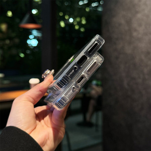เคสโทรศัพท์กันกระแทกมีกากเพชรใส PC TPU สำหรับ <span class=keywords><strong>Google</strong></span> Pixel 9 Pro XL 9A 8กรอบแข็งเป็นประกาย - Product Image 6