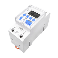 Minuteur numérique programmable hebdomadaire monophasé TOMZN sur rail DIN, contrôle par relais, AC 220V 230V 12V 24V 48V 16A
