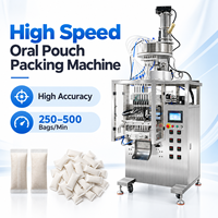 Machine d'emballage automatique à 3 voies pour sachets de poudre alimentaire, lait en poudre, café en poudre et protéines