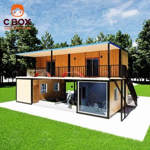 Cbox Villa Personnalisée Préfabriquée Modulaire Hôtel Bureau en Kit Dortoir Ignifuge Unités de Logement Maison Conteneur Mobile - Product Image 1