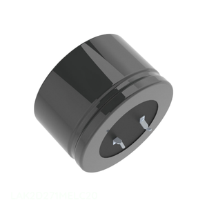 ตัวแทนจำหน่ายอย่างเป็นทางการ ตัวเก็บประจุแบบ Through Hole LAK2D271MELC20 270 uF CAP ALUM 270UF 20% 200V SNAP TH - Product Image 1