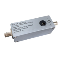 Preamplificador PPS AE, Separador de Señal, Fuente de Alimentación 28V DC, Conector BNC-Q9, Carcasa de Aluminio Fundido de Alta Precisión, 1 Año de Garantía para Acústica