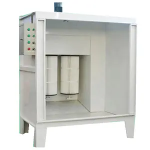 La mejor máquina de pulverización para cabina de pulverización de recubrimiento de polvo de metal con sistema de pulso