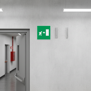 Uscita di sicurezza PVC destra 160x160mm - Product Image 2