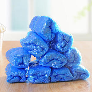 Copriscarpe automatizzato usa e getta che fa macchina produttore macchina copriscarpe impermeabile ultrasonica PE - Product Image 5