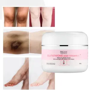 Body Bleaching Lotion Black Skin Vitamin C Cream Dark Knees Knuckles Elbows Armpit Whitening Cream