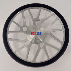 พวงมาลัย KELUN BRAND ขนาด 15 นิ้ว สีเงิน แบบฟอร์จ  ตกแต่งสไตล์โครเมียม - Product Image 4