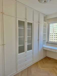 Muebles de Dormitorio Modernos de Lujo, Madera Maciza, Estilo Francés, Armario Personalizado para Casa o Villa, Puerta de Vidrio, Almacenamiento de Ropa para Hotel - Product Image 6