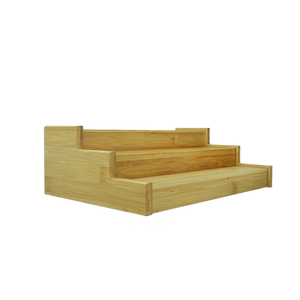 Multifunktionales Premium Küchen-Gewürzregal aus Bambus mit 3 Ebenen, Platzsparend und Umweltfreundlich - Product Image 6