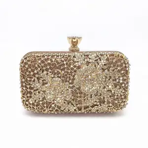2024 new clutch bag European and American women foreign trade diamond-encrusted evening bag 1