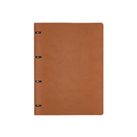 Classeur en cuir souple A4 4 trous 100 feuilles coque amovible livre étudiant et de bureau pas blessé main couverture rigide Style-B6 B5