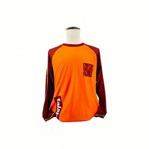 Custom Long Sleeve <b>T</b> Shirts 200Gsm Full Color 5Xl Size Polyester Cotton Blend Heat Transfer Your Own Brand <b>T</b> Shirts Long Sleeve - Product Image 1