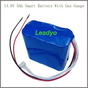 Paket Baterai Lithium 18650 14.8V 4S Lipo Smart BMS Smbus I2C HDQ LiFePO4 - Product Image 3
