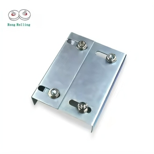 Thiết kế hiện đại thép trên <span class=keywords><strong>Nylon</strong></span> hướng dẫn Khung con lăn cho trượt cổng phụ kiện - Product Image 1