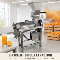 Automatische, hoog-efficiënte industriële koudpers-schroefextractor voor de productie van fruit- en groentesap, hoge productiviteit