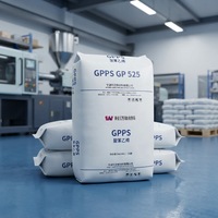 Granulés de polystyrène transparents de haute qualité, directement de l'usine, pour la papeterie et les fournitures de bureau, destinés aux acheteurs B2B
