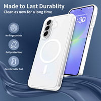 Étui de protection intégrale pour objectif d'appareil photo, antichoc, en PC rigide et TPU mat, pour Samsung Galaxy A17 A06 A16 A56 A37 A27 A57