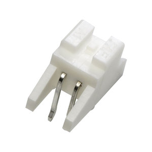 FAF B200028-1WD-02 PA-02AWD 2.00MM Pitch Wire to Board Connector 2 <strong>Pins</strong> <strong>Header</strong> <strong>Right</strong> <strong>Angle</strong> With a Boss - Product Image 1