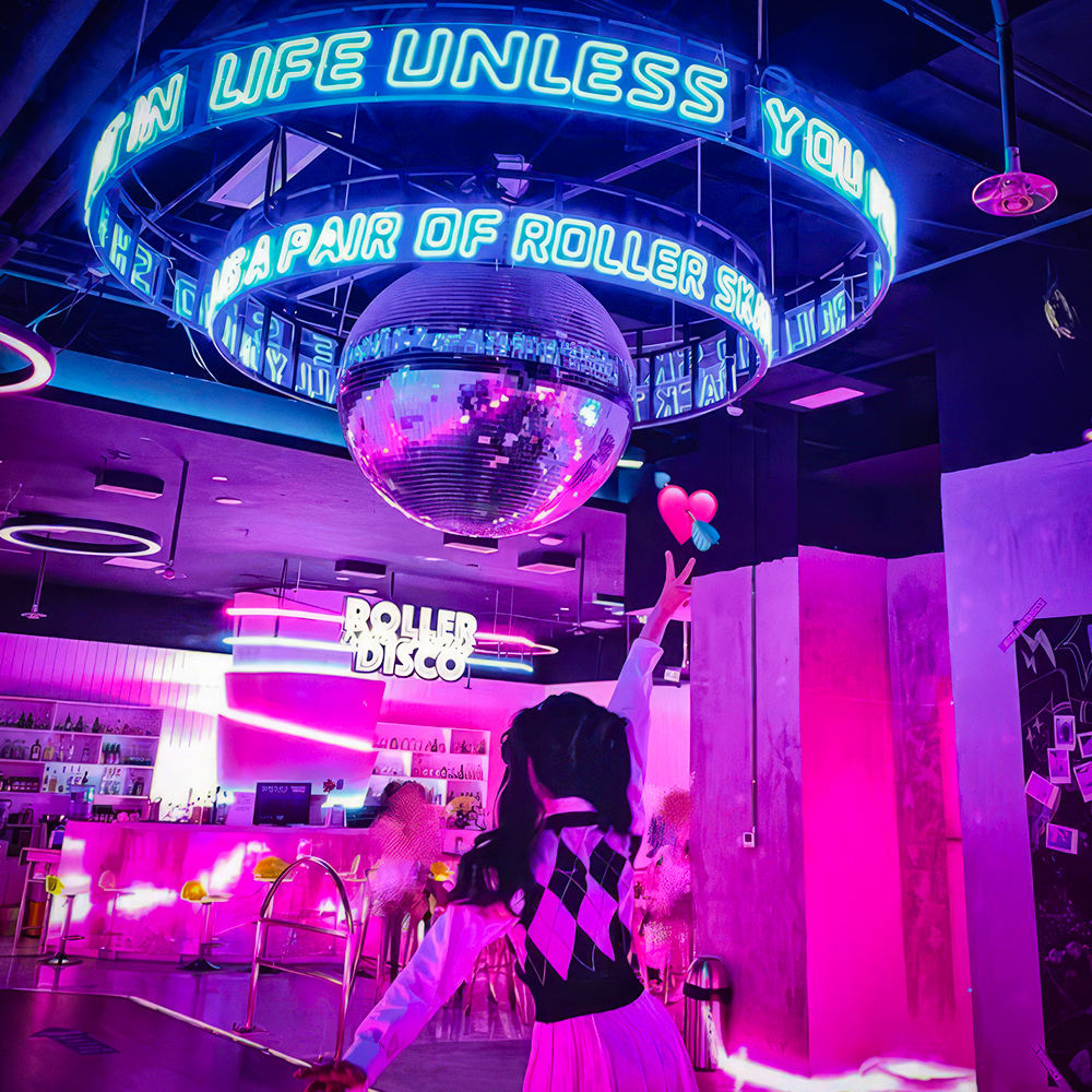 Fast Delivery Dropshipping Round Neon Sign Acrylic Neon Light Sign Custom Logo Custom Led Neon Sign Drop Shipping for Party