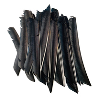 Plumes de dinde pleine longueur de plus de 18 cm pour le fletchage des flèches, pour ensemble arc et flèches - Vente chaude de l'usine Linkboy Archery