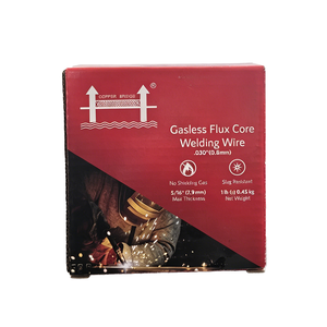 Alambre de soldadura portátil sin gas especial <span class=keywords><strong>E71T</strong></span> <span class=keywords><strong>GS</strong></span> de 0.8 a 1.2 mm, alambre MIG autoprotegido para maquinaria de construcción exterior - Product Image 6
