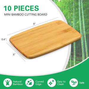 Wholesale Small Fruit Bamboo Chopping Board Natural Kitchen Bamboo Cutting Board - Product Image 2