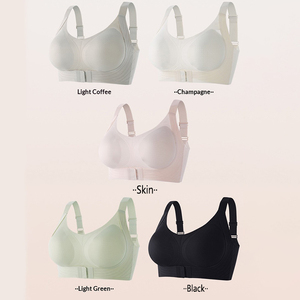 Nuevo Sujetador Deportivo <span class=keywords><strong>con</strong></span> <span class=keywords><strong>Cierre</strong></span> Frontal para Mujer, Corrector de Postura, Top Moldeador sin Costuras, Sujetador Postoperatorio <span class=keywords><strong>con</strong></span> Banda de Soporte - Product Image 6