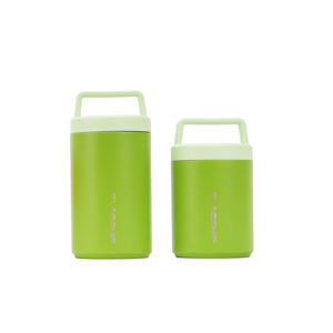 <span class=keywords><strong>Termo</strong></span> con tapa de Asa portátil, tarro térmico para alimentos con mango grande, tapa de tornillo, fiambrera, caja de gachas - Product Image 3