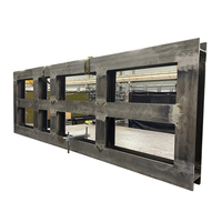 OEM personnalisé grands projets d'ingénierie revêtement en poudre de pièces de fabrication de boîtiers de tôle Service de soudage par découpe laser