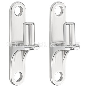 บานพับประตูติดผนังสแตนเลส 304 สำหรับงานหนักสำหรับประตูรั้วไม้ ดีไซน์อุตสาหกรรม ทนทาน - Product Image 5