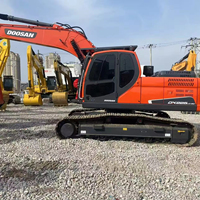 Excavatrice Doosan d'occasion DX225 de bonne qualité et à prix abordable, économique en carburant, cabine confortable, modèles DX225LCA, DX 225, 22 tonnes, 22,5 tonnes, 22T, 22,5T