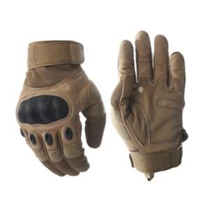 Guantes Tácticos para Exteriores, de Fibra de Carbono, para Motociclismo, Ciclismo, Ejercicio, Fitness, Aptos para Todo Tipo de Actividades - Product Image 1