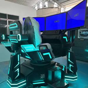 Neues Design <span class=keywords><strong>3</strong></span> Freiheits grade <span class=keywords><strong>3</strong></span>-Bildschirm-Rennwagen mit 360-Grad-Rotationseffekt Renn simulator mit Bewegung - Product Image 3