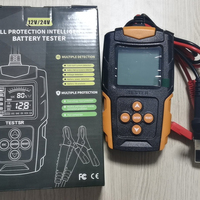 Testeur de batterie automobile 12V 24V CCA, testeur de résistance interne, analyseur de batterie de moto, outil de diagnostic