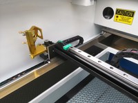 Machine de découpe laser CO2 de type portique Ruida 1060, graveur, sculpteur pour bois, pierre, papier, caoutchouc, MDF, cuir, verre, refroidissement par eau