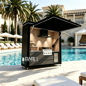 Luxury Design Garden Modular Aluminum Alloy <strong>Outdoor</strong> <strong>Kitchen</strong> Unit BBQ Grill <strong>Outdoor</strong> Camping <strong>Kitchen</strong> Cabinet - Product Image 1