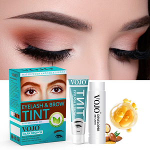 VOJO Wholesale Natural Plant Extract <strong>Henna</strong> Eyebrow Lash Tint Kit Ammonia PPD Free Safe Semi Permanent Eyelash Dye <strong>for</strong> Brow <strong>Hair</strong> - Product Image 4