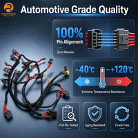 Produsen Kabel Harness EV Khusus |   Kabel Pemasangan Motor Kendaraan Listrik dengan Pembungkus Kain Pita OEM Pabrik