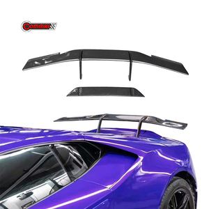 สปอยเลอร์หลัง Lamborghini Huracan EVO รุ่น Novi Style ทำจากคาร์บอนไฟเบอร์แบบแห้ง ปีกหลังสูง อุปกรณ์ตกแต่งรถยนต์ - Product Image 1
