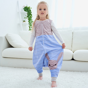 MICHLEY bambini Cartoon Stripes tute <span class=keywords><strong>coniglio</strong></span> primavera bambino sacco <span class=keywords><strong>a</strong></span> pelo bambini sacco <span class=keywords><strong>a</strong></span> pelo ragazze <span class=keywords><strong>pigiama</strong></span> - Product Image 2