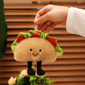 Peluche en forme de sandwich de légumes pour machine à griffes, avec rembourrage en coton PP et doublure en maille, cadeau d'anniversaire ou de Noël - Product Image 3